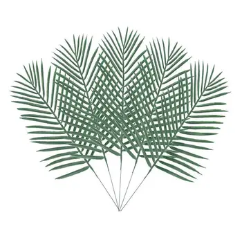 10VNT Dirbtinių Palmių Dirbtiniais Lapų žalių Augalų Žalumos, Gėlių Išdėstymas Vestuvių Dekoravimas