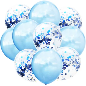 10vnt 12Inch china balionas nustatyti aliuminio folija china balionas vestuvių, gimtadienio balionas apdailos konfeti balionas JJ198