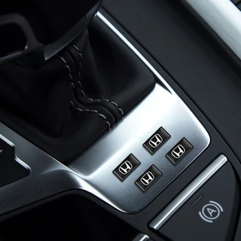 10vnt Epoksidinės 3D Automobilių Lipdukas Emblema Decal Vidaus Apdaila, Honda Mugen Power Civic Sutarimu CRV Hrv Tinka Džiazo Automobilių Reikmenys