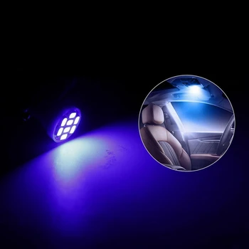 13X Automobilio Salono LED Žibintai, e Licenciją Plokštelės Lemputė 12V Automobilių Aksesuarų Rinkinys