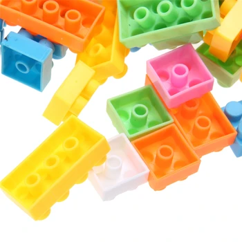 144pcs Plastikiniai Pastato Blokus, Plytas, Vaikams, Vaikų Ugdymo Bendrosios Žaislas Vaikams tai Žaislas, Dovanos Kūdikiams Kūrybos Suderinama Plytų Žaislas