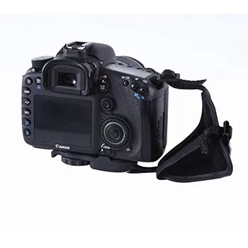 1pcs Naujas Fotoaparatas Juodas Odinis Minkštas Riešo Dirželis/rankenos Canon Nikon Sony 