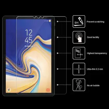 2018 Sunku Grūdintas Stiklas Screen Protector for Samsung Galaxy Tab S4 10.5 T830 T835 SM-T830 SM-T835 2018 Tablet Raštas Stiklo