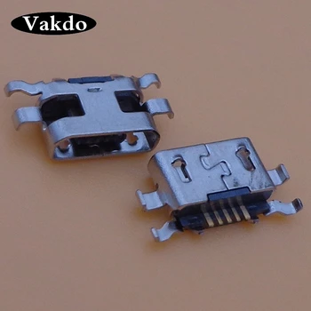 20pcs/daug Mini Micro USB Lizdas Moterų Lizdo jungtis įkroviklio įkrovimo lizdas doko, prijunkite duomenų 5 pin Nokia lumia 625 1320