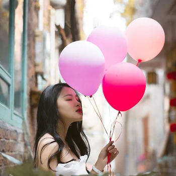 20pcs/set 10inch 12inch rožinė balionu pakilo helio lateksiniai balionai, skirti gimtadienio užsakymą vestuvių apdaila oro balionas žaislas