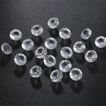 2100Pcs Aišku, Diamond Sumaišyti 3 Dydžių(4mm/6mm/10mm) Vestuvių Dekoravimas Konfeti Lentelė Sklaidą, Kristalai