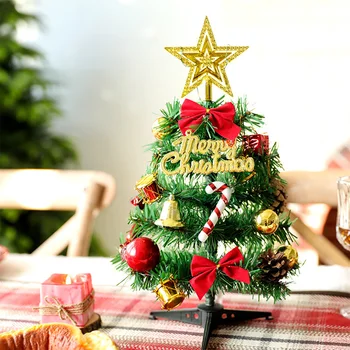 30 cm Kalėdų Eglutės Paketas su Šviesos Mažas, Mielas Kalėdų Papuošalai Home Office Mokyklos puošyba