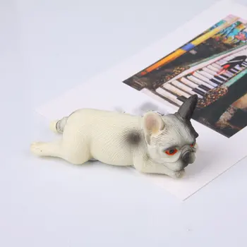 3D prancūzų Buldogas Magnetas Mielas Šuo Miega Lenta, Šaldytuvas Magnetai Office Home Apdaila