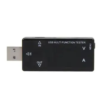 3V-30 V USB Testeris Digital Voltmeter Srovė Įkroviklio Talpa Gydytojas Matuoklis Galia Testeris Detektorius Maitinimo Banko Įkroviklis