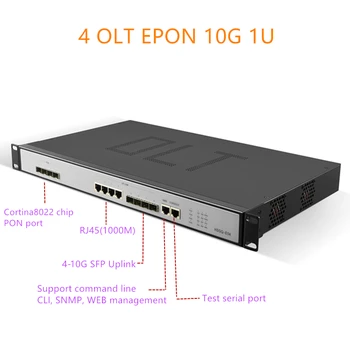 4/8G/EPON OLT 4/8 PON 4 SFP 1,25 G/10G SC Atviros programinės įrangos, INTERNETO valdymo SFP PX20+ PX20++ PX20+++/A+/C++ UI programinės įrangos Atidaryti