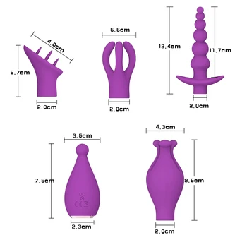 4 in 1 Clit Vibratorius Klitorio Stimuliatorius Spenelių Massager Sekso Žaislai Moterims, Stiprios Vibracijos Butt Plug Suaugusiems G Vietoje