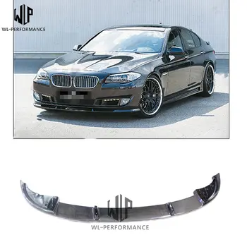 5 serijos anglies pluošto priekinis Lip bamperio difuzorius lūpų automobilių kėbulo rinkinys, Skirtas BMW 5 serijos F10 F18 2011-2017 Automobilių stilius