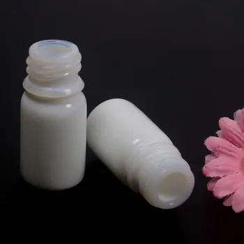 50pcs 5ml mini tuščio balto porceliano plika butelį lengva nešiotis