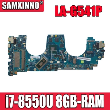 5B20T04901 Lenovo JOGOS 730-15IWL plokštė LA-G541P Mainboard visiškai išbandyta i7-8550U 8GB-RAM, 4GB-GPU