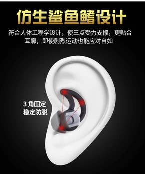 6PCS silikono eartips Ausinių ausies patarimai QC20 QC30 Soundsport rankų įrangą, ausines, ausines nemokamas pristatymas