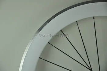 700c road dviračio rato kniedė, skirta anglies lydinio ratlankiai su stabdymo paviršiaus, Nemokamas pristatymas