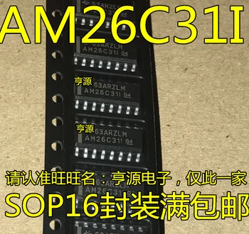 AM26C31IDR AM26C31I AM26C311 SOP16 linija vairuotojo chip Importo naujas