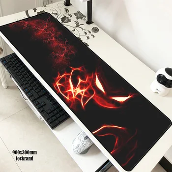 Abstrakti Raudonas padas pelės kompiuterio Spalvinga pelės mygtukai 900x300x2mm padmouse Spalvingas kilimėlis ergonominiai biuro stalas kilimėliai