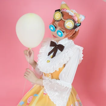 Anime! Tapatybės V Tracy Reznik Candy Girl Lolita Žaidimas Kostiumas Gražus Suknelė Vienodas Cosplay Kostiumas Helovinas Apranga Nemokamas Pristatymas