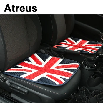 Atreus 1Pcs Kvėpuojantis Automobilio Sėdynės Anglija Stiliaus Pagalvėlių Apvalkalus, Lexus Honda Civic, Opel astra h j Mazda 3 6 Kia Rio Ceed 
