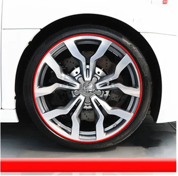Auto populiarus ratlankio apsauga automobilių padangų dekoratyvinės juostelės spalvos linija gumos Mercedes Benz F015 B-Klasės ML63 M-Klasės