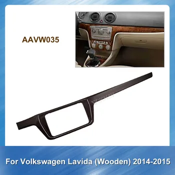 Automobilio Radijas Stereo įrengimo fascia Volkswagen Lavida Stereo Rėmo Fascias Skydelis Veido DVD / CD Brūkšnys Bezel