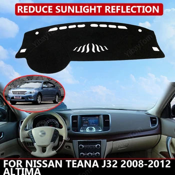 Automobilio prietaisų Skydelio Dangtelis Nissan Teana J32 2008-2012 M. Altima Mat Raštas Saulės Pavėsyje Dashmat Valdybos Padas Auto Kilimas