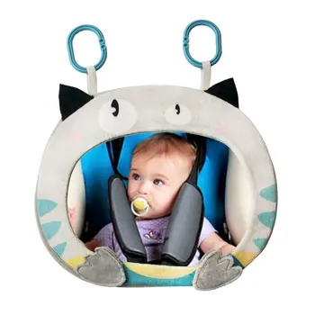 Automobilių Kūdikių Galinio Vaizdo Veidrodėlis Platus Vaizdas Galinis Reguliuojamas Saugos Sėdynės Atlošo Veidrodėliai Žaislas