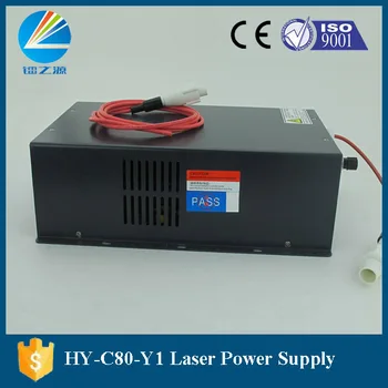 DB9 jungtis C80-Y1 80W Co2 lazerio šaltinis Han ' s yueming lazerio aparatas