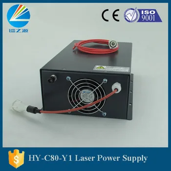 DB9 jungtis C80-Y1 80W Co2 lazerio šaltinis Han ' s yueming lazerio aparatas