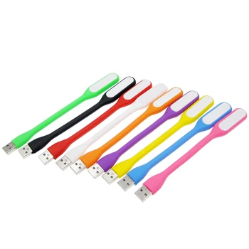 FFFAS Mini Lankstus USB Led USB Šviesos Stalo Lempa Dalykėlių usb vertus lempos Galia banko PC laptop notebook 