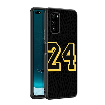 Futbolo Skaičius 10 Silikoninis Telefono dėklas, skirtas Huawei 30 P20 P40 Lite E Pro P Smart Z Plius 2019 P9 P10 Lite Juodo Dangtelio