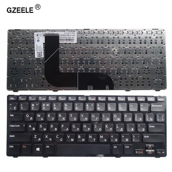 GZEELE RUSIJOS nešiojamojo kompiuterio Klaviatūra DELL Inspiron 14z Ins14ZD-2316 2518 1518 1418 2318 RU VERSIJA juoda ir nauja klaviatūra JUODA