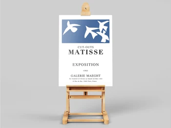 Henri Matisse Plakatas, Matisse Spausdinti, Matisse, cut out, Matisse Džiazo plakatas, Matisse meno Plakatas, Henri Matisse Paroda