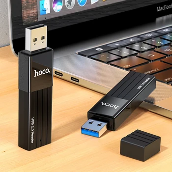 Hoco 2 in 1 Kortelių Skaitytuvą, USB 3.0-2.0, SD/TF Atminties Kortelės Skaitytuvas Multi-card USB Rašytojas Adapteris 