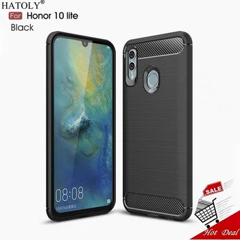 Huawei Honor 10 Lite Padengti Atsparus Smūgiams Silikoninis Telefono Dėklas Huawei Honor 10 Lite Padengti Coque Bamperis Atgal Atveju Garbę 10 Lite