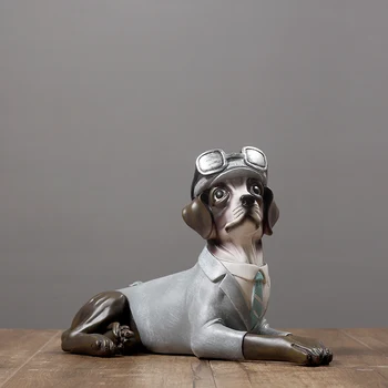 Imituojamas Šuns Baldai Kūrybos Kambarį Veranda Gyvūnų Zodiako Šuo Modelio Apdaila