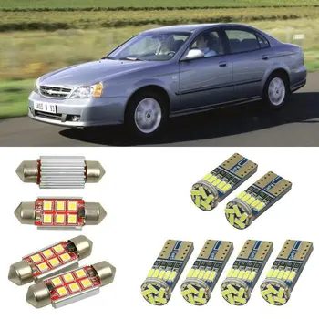 Interjero led Automobilių žibintai chevrolet evanda sedanas Skaityti dome lemputės automobiliams klaidų Licenciją Plokštelės Šviesos 10pc/daug