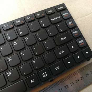 JAV naujų nešiojamojo kompiuterio klaviatūra LENOVO Ultrabook Jogos 13 YOGA13 Y0GA13 ISE I TAF anglų juoda