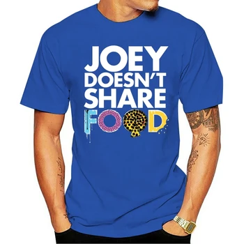 Joey neatskleis Maisto T-Shirt Draugų TV Serialas Dovana Atspausdintas Trumpas Rankovėmis Tee