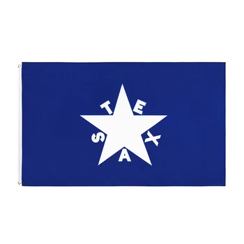 Johnin 3x5 respublikos Bonnie Mėlyna Texas vėliava