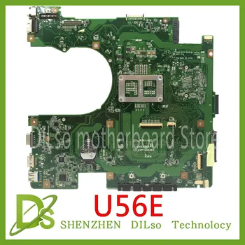 KEFU U56E Mainboard ASUS U56E U56 DDR3 HM65 Nešiojamas Plokštė Bandymo dirbti originalus