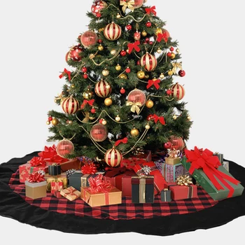 Kalėdų Eglutė Sijonas Medžio Sijonas Kalėdų Dekoracijas Atostogų Storio Pliušinis Krašto Medis Kalėdos Papuošalai Namų Ūkio Padargai