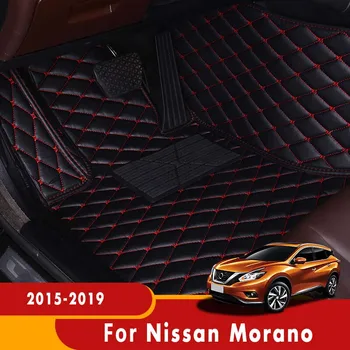 Kilimai Automobilio Grindų Kilimėliai Nissan Morano 2018 M. 2019 M. 2016 M. 2017 M. M Custom Auto Pėdų Pagalvėlės Automobilių Rinkiniai Įklotai Padengti Interjeras