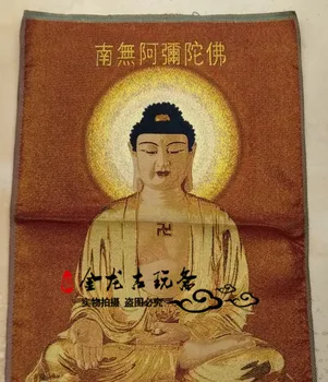 Kinija metai Tibete šilko Thangka kaip kabo tapybos fengshui Buda portretas