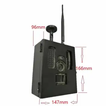 Korinio ryšio Medžioklės Takas Kamera Remti 4G 3G 2G Tinklas, 950nm Nematomas 12MP Jutiklis IP66 MMS El. paštas FTP APP 