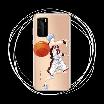 Kuroko No Basket Telefono dėklas Skaidrios Huawei P20 30 P40 garbę 8 10i P smart 2019 Samsung A71 A21S S10 20 plus