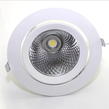 LED Downlight 15W 25W35W Lubų Žemyn Šviesos Pritemdomi Reguliuojamas Pasukti LED Kamieno Šviesos Gimbal Gimble Kryptimi LED Šviesos Vietoje