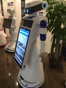 Lazerio navigacijos Daugiafunkcinis AI robotas Robotas Paslaugos