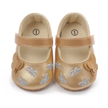 Mados Kūdikių Mergaičių Batai Mielas Naujagimis Pirmą Walker Avalynė Kūdikiams Princesė Minkšta Pado Apačioje Anti-slip Shoes2